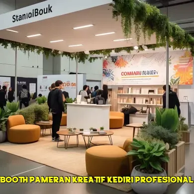 booth pameran kreatif kediri profesional